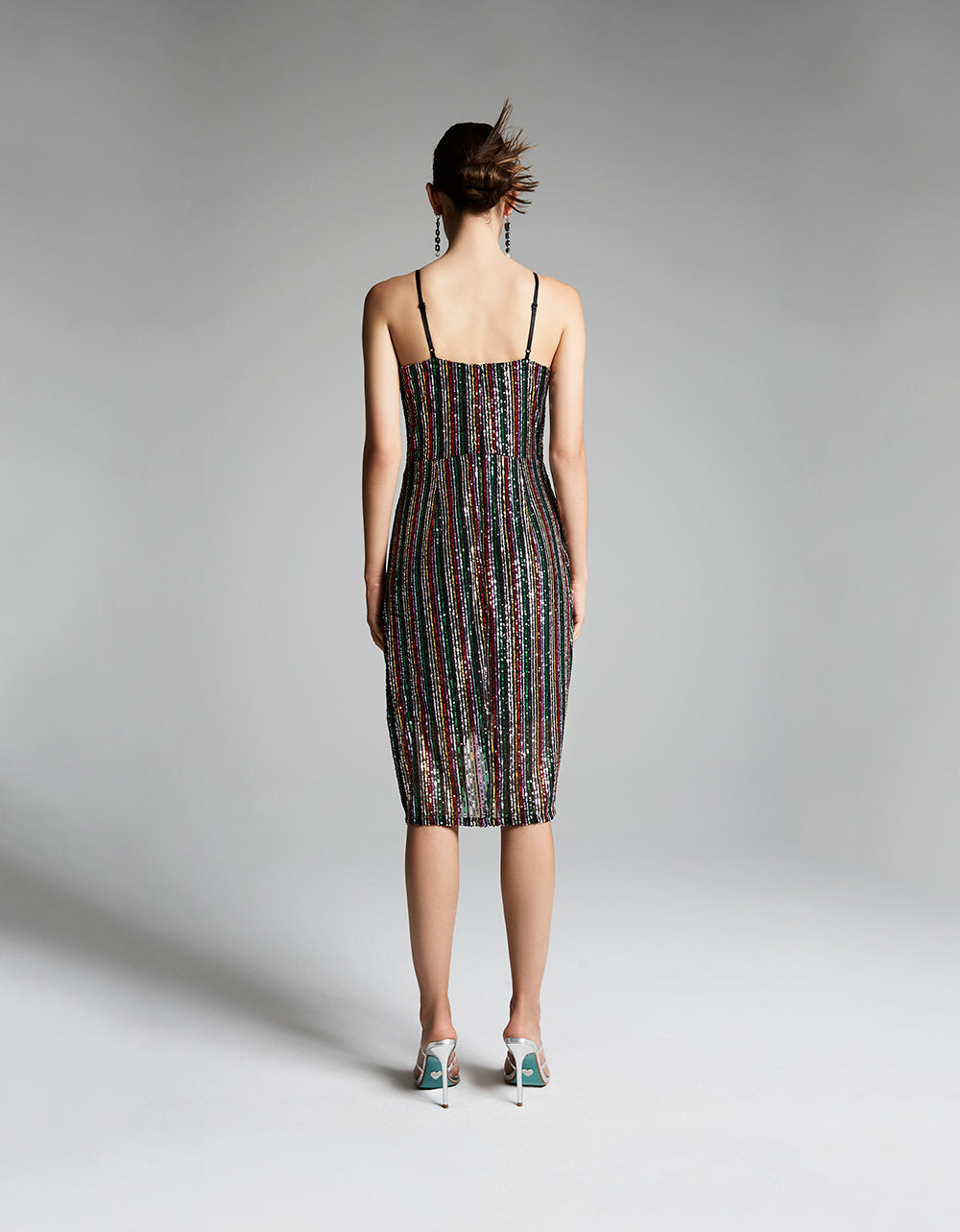 DISCO DREAM MIDI DRESS RAINBOW MULTI | RE:LUV - Image 3