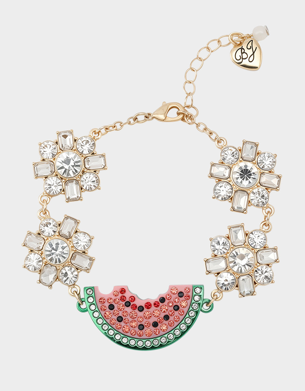 BETSEYS BACKYARD WATERMELON FLEX BRACELET PINK