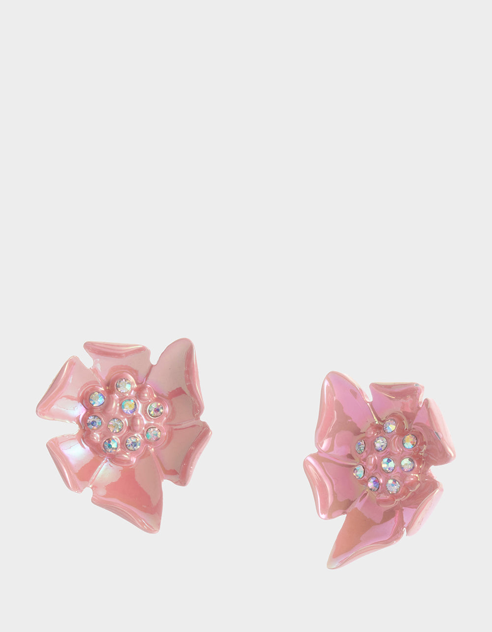 GARDEN GLAM FLORAL STUDS PINK