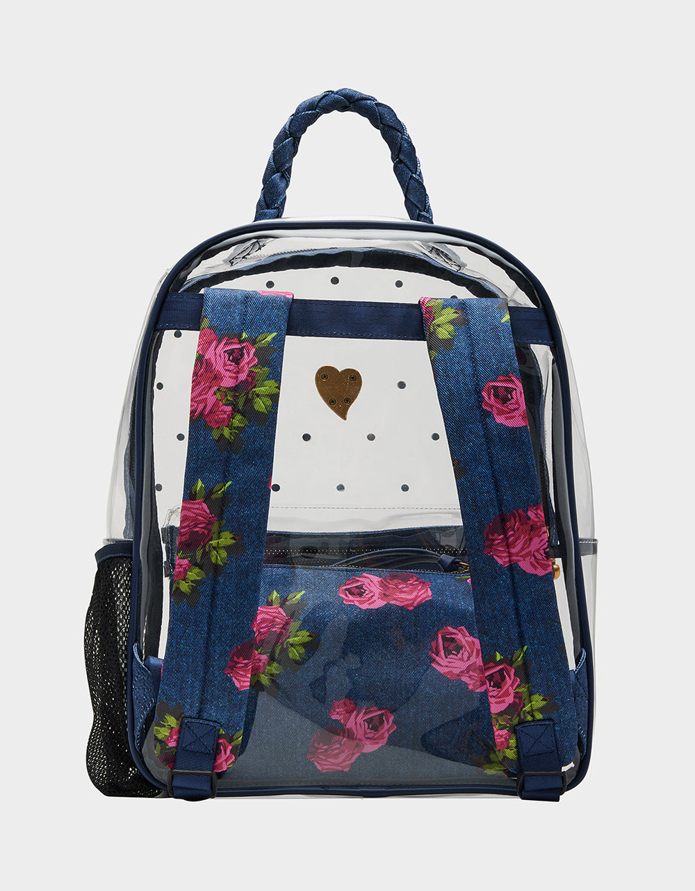 LARGE CLEAR BACKPACK DENIM - Image 8