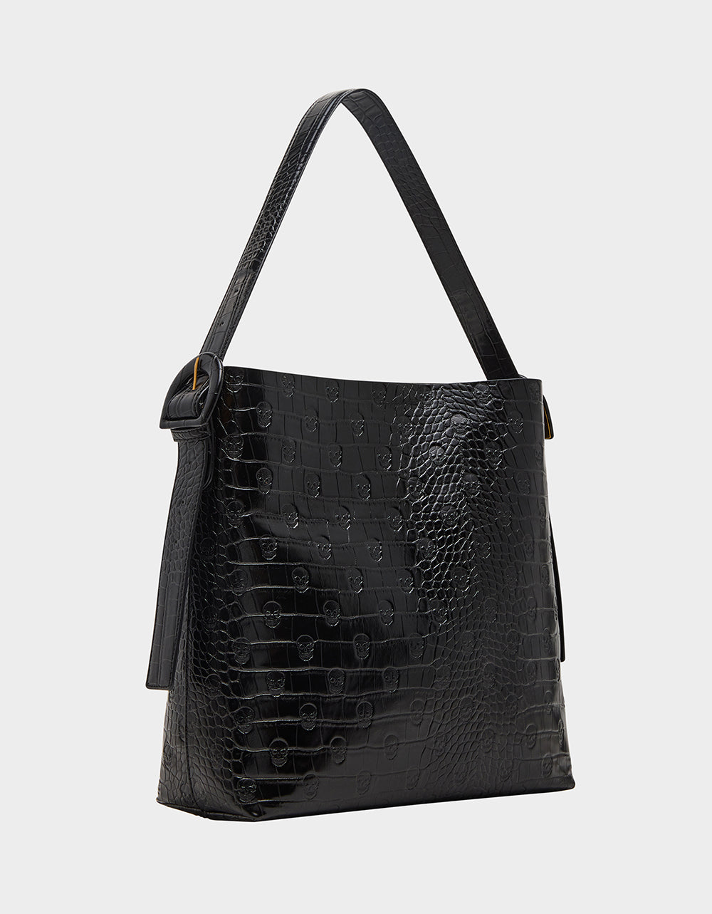 HEADQUARTERS BUCKET SHOULDER BAG BLACK - Image 2