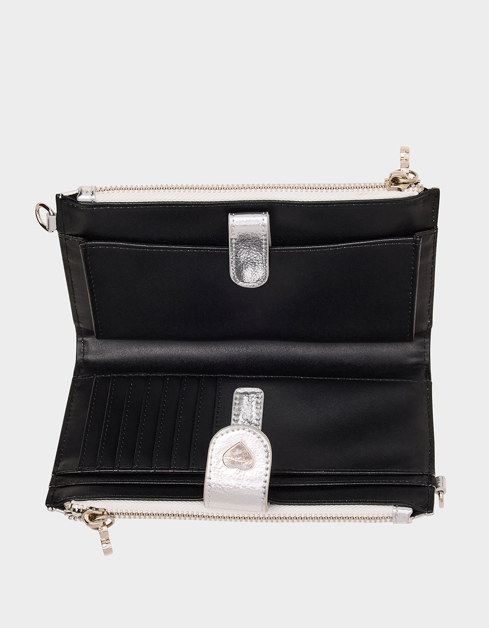 WALLET ON CHAIN PHONE HOLDER SILVER - Image 5