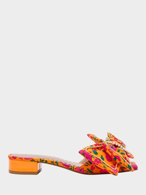 GARNET ORANGE FLORAL