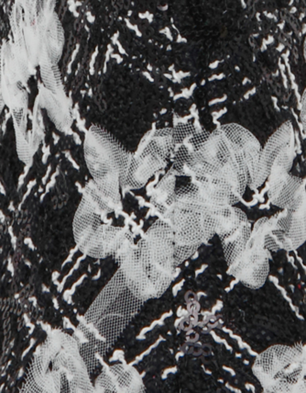 MAXXINE BLACK WHITE MULTI - Image 8