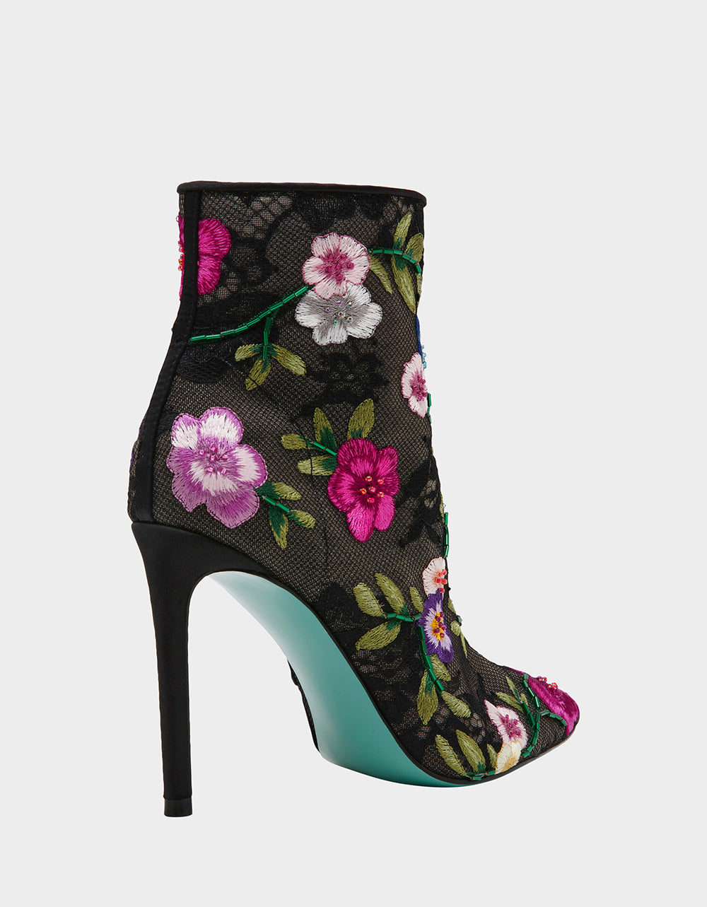 ANITA BLACK MULTI FLORAL - Image 6