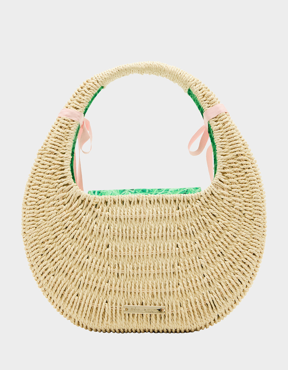 ON THE HUNT WICKER BAG NATURAL - Image 5