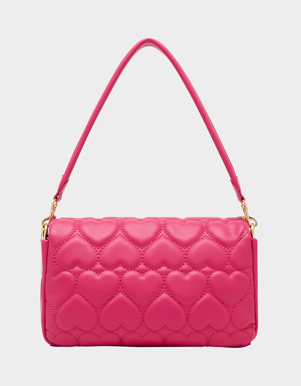 ALWAYS HEART-CORE FLAP SHOULDER BAG PINK - Image 5