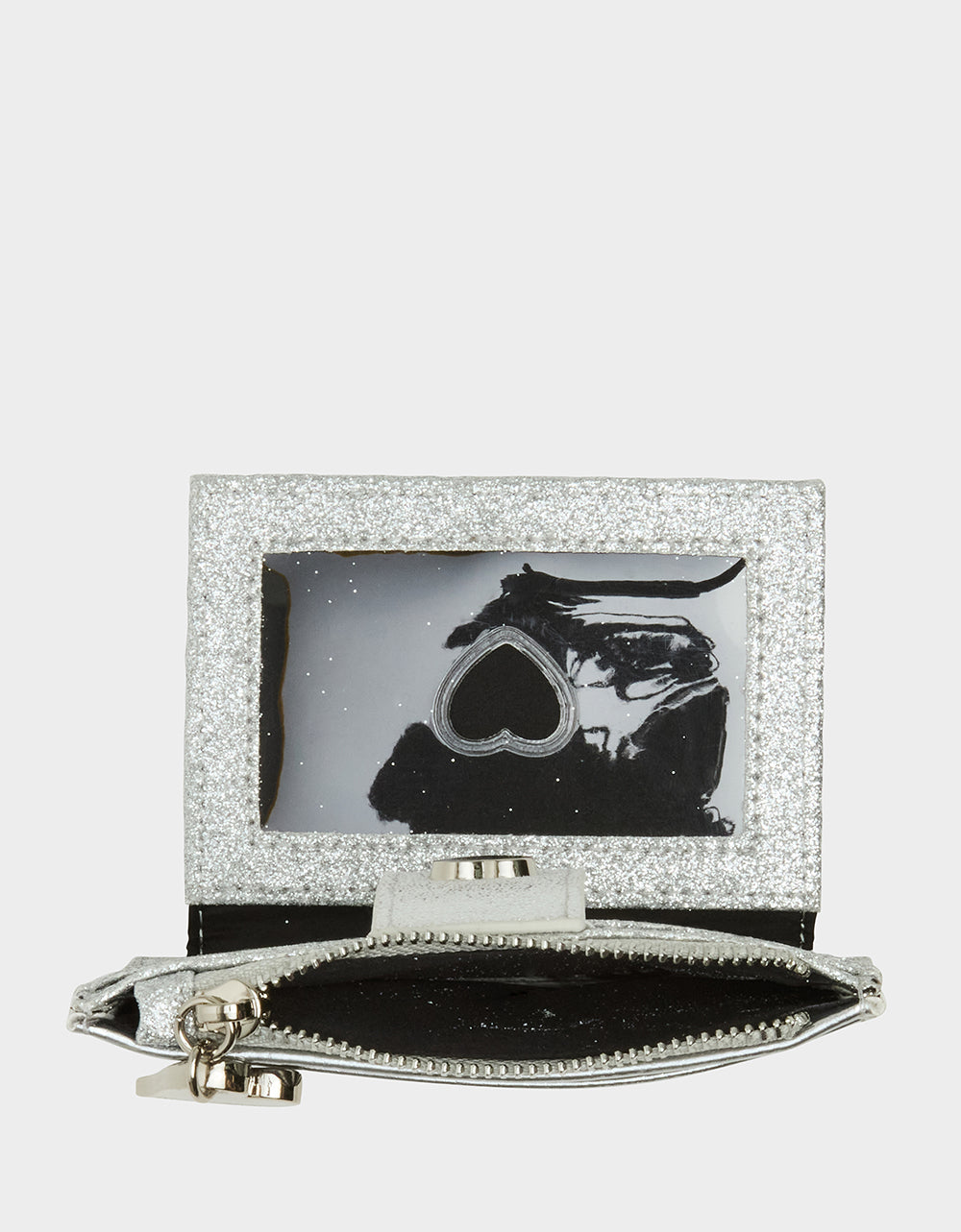 BLING IT ON BIFOLD WALLET SILVER - Image 4