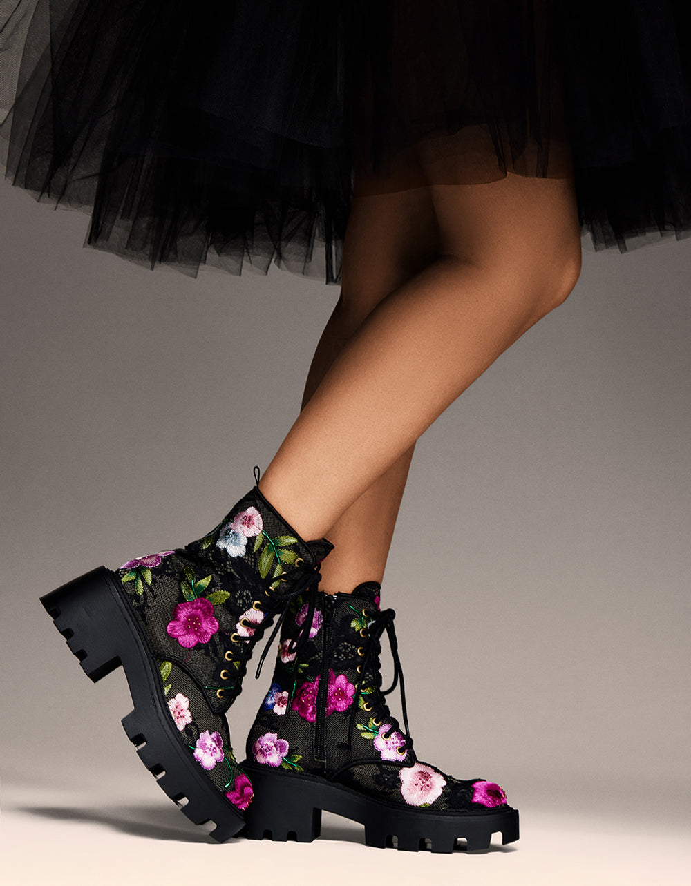 POLLI BLACK FLORAL MULTI - Image 2